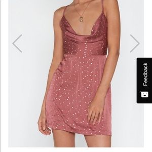 Nasty Gal Cowneck dress